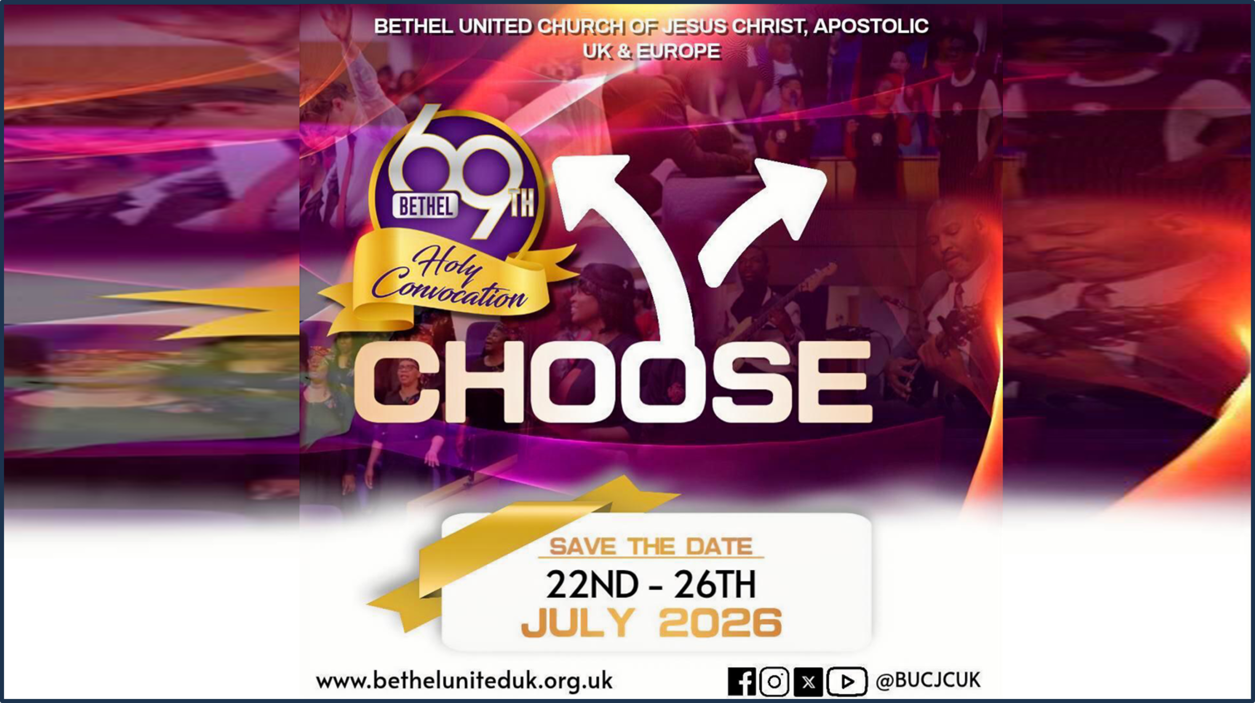 Flyer - Bethel United Church - 69th Holy Convocation 2026